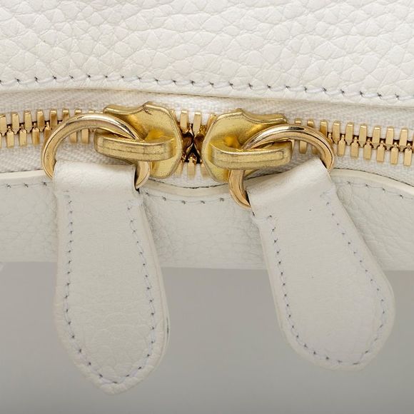 Burberry Grainy Calfskin Greenwood Small Bowling Bag - Picture 12 of 15